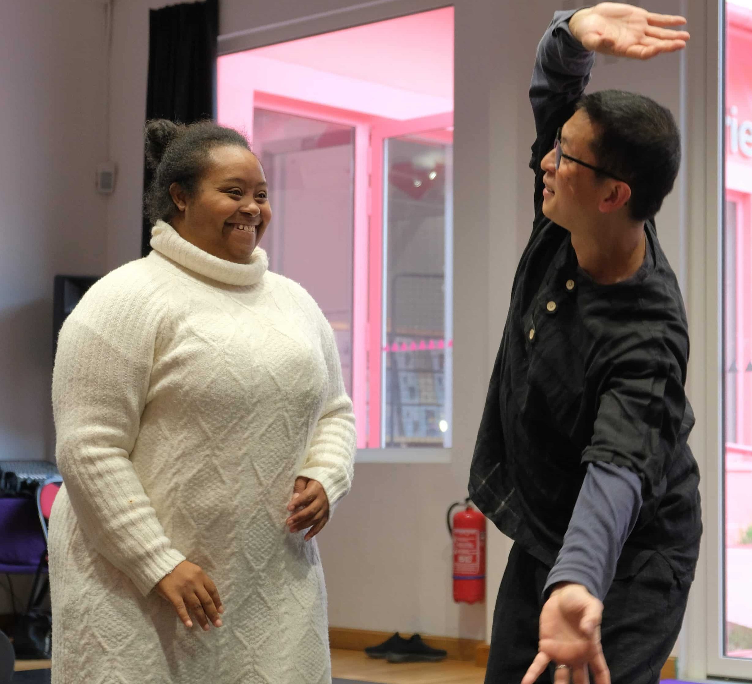 Restitution des ateliers de danse partagée