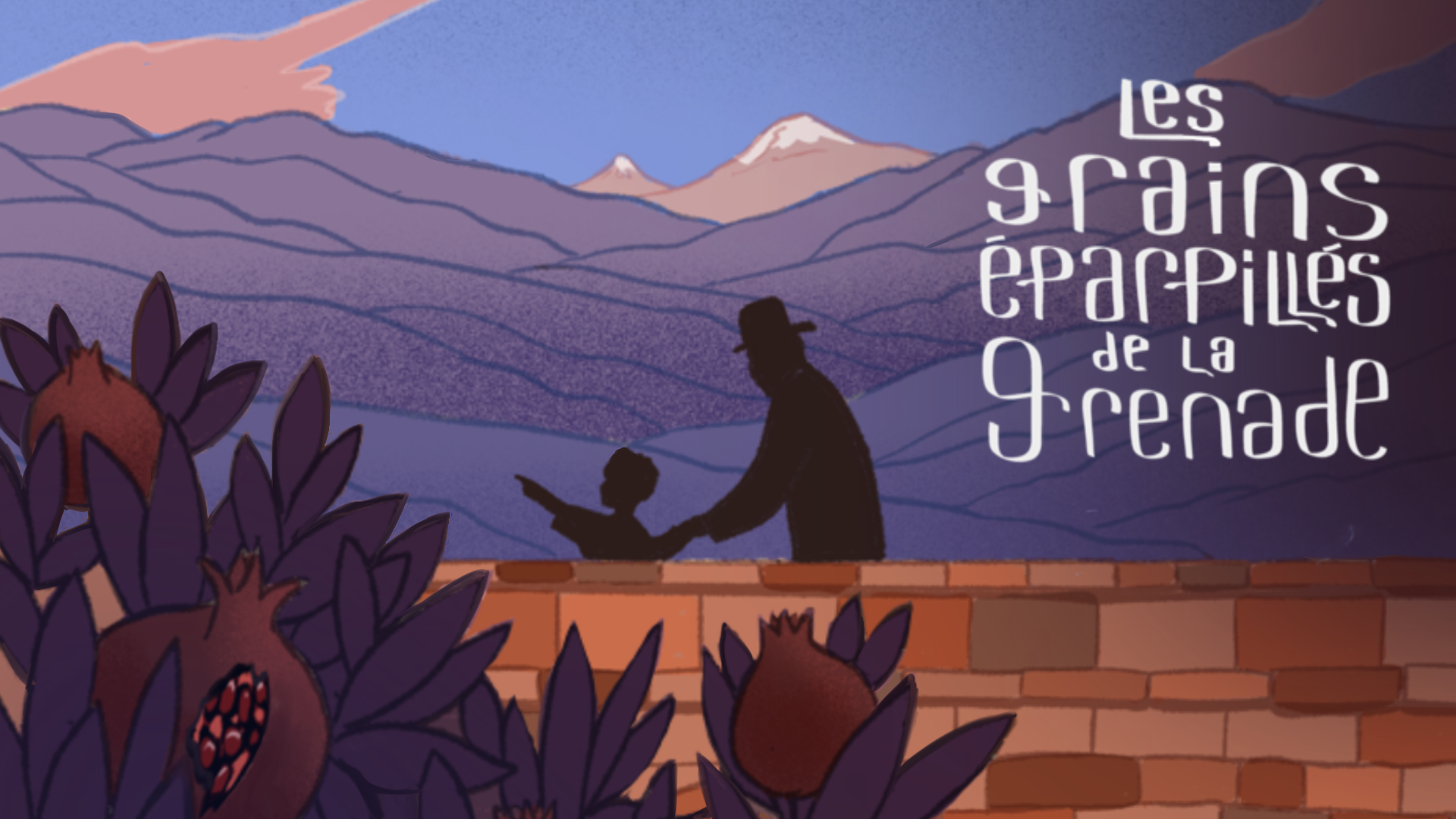 Les grains éparpillés de la grenade
